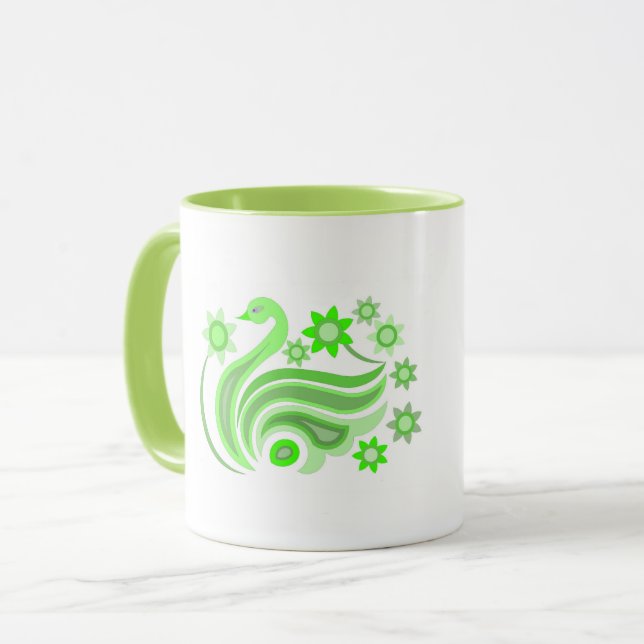 CREATIVE BIRD MUG FOR PRESENT (Front Left)