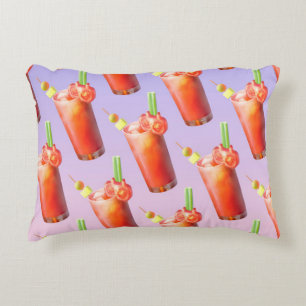 Creative Bloody Mary Cocktail Decorative Cushion