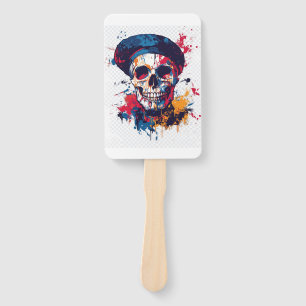 Creative Bones � Funny Artist Skull Hand Fan