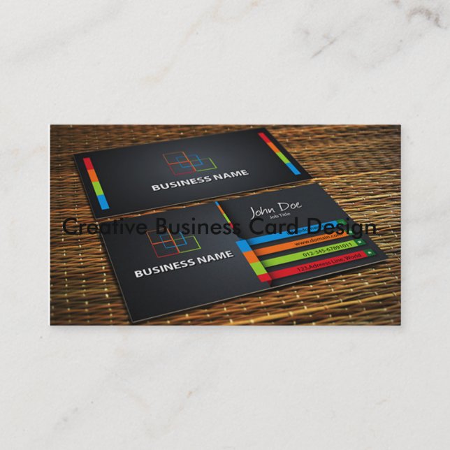 Creative Business Card PSD Templete (Front)