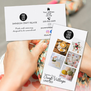 Creative Business Photo Portfolio craft sewing Card