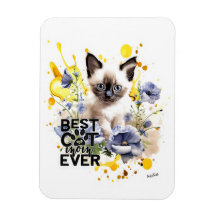 Creative Cat Mum Magnet