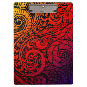 Creative Chaos Doodle Clipboard