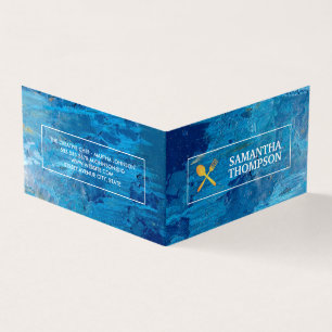 Creative Chef   Cooking Utensils   Modern Art Business Card