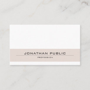 Creative Clean Modern Elegant Colour Design Trendy Business Card