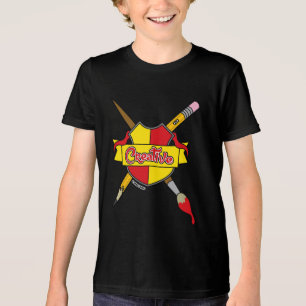 Creative Coat of Arms Screwball Graphics Tri-Blend Shirt