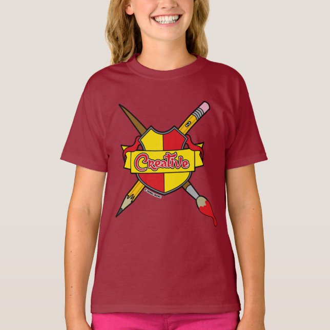 Creative Coat of Arms T-Shirt (Front)