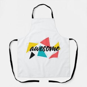 Creative, colourful, fun, modern design of Awesome Apron