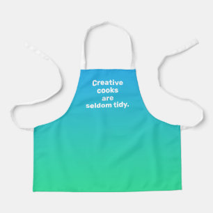 Creative Cooks are Seldom Tidy Kid's Apron