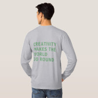 Creative Creativity Slogan Quote Green Typography