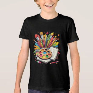 Creative crew art class Tri-Blend shirt