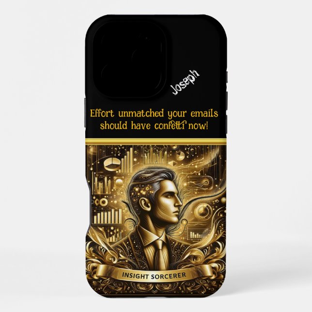 Creative Data Scientist for Insights iPhone Case (Back)