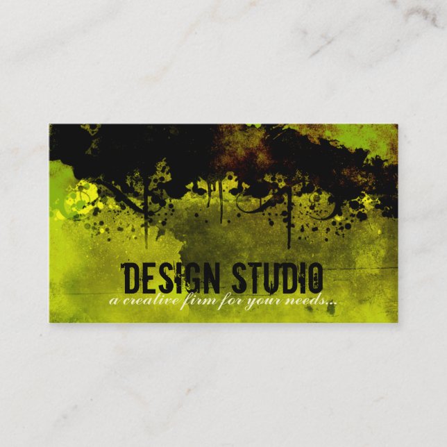 Creative Design Business Card (Front)