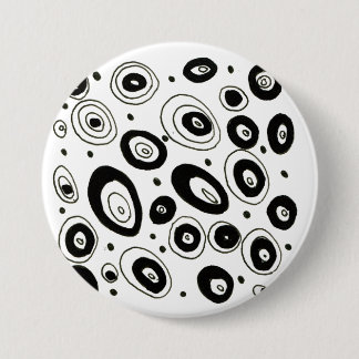 Creative designers button : black and white