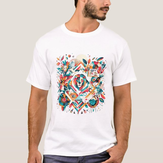 Creative Designing Graphic T-Shirt (Front)
