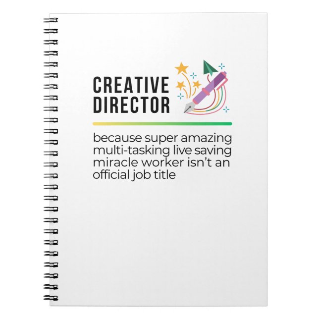 Creative Director Notebook (Front)