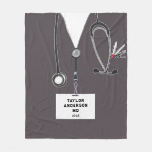 Creative Doctor Fleece Blanket