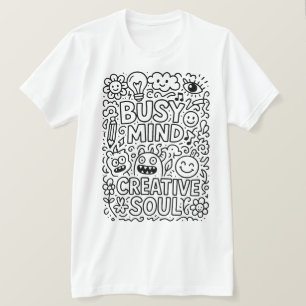 Creative Doodle Art T-Shirt Design