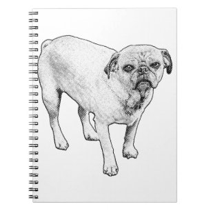 Creative Dotted Dog Notebook For Daily Brightness