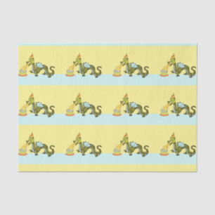 Creative Dragon Birthday for Kids Tissue Paper