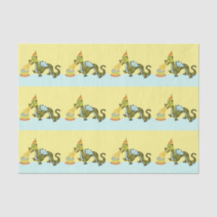 Creative Dragon Birthday for Kids Tissue Paper