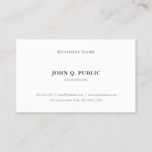 Creative Elegant Minimalist Modern Simple Trendy Business Card
