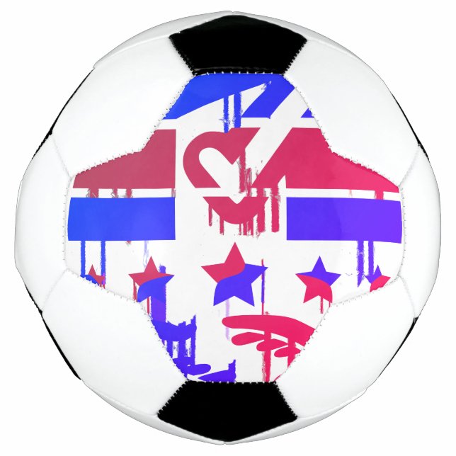Creative Emblem of Empowerment and Representation Soccer Ball (Front)