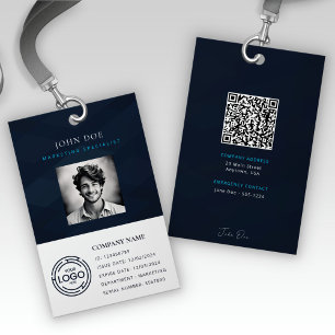 Creative Employee Photo ID Company Security Badge ID Badge