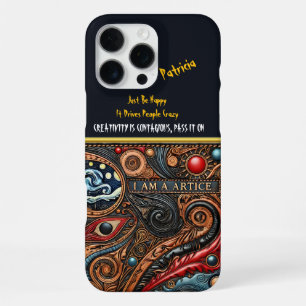 Creative Eye Design with Vibrant Colours iPhone 16 Pro Max Case