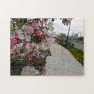 Creative flower tree photo jigsaw puzzle