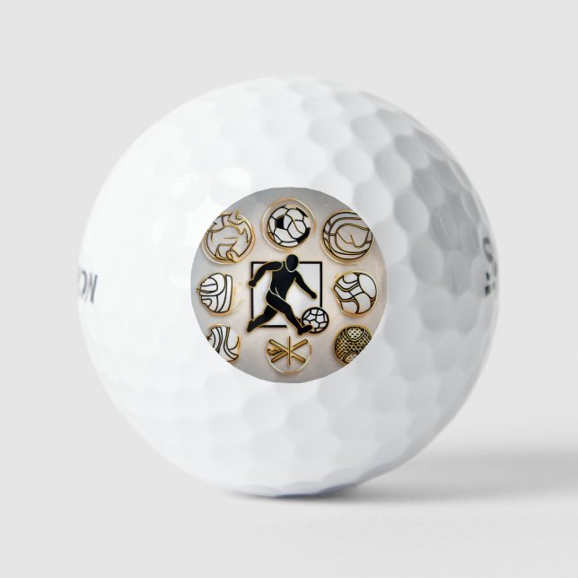 "Creative Football Hub" Golf Balls (Front)