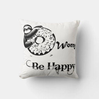 Creative, fun puns & Humour text design Cushion