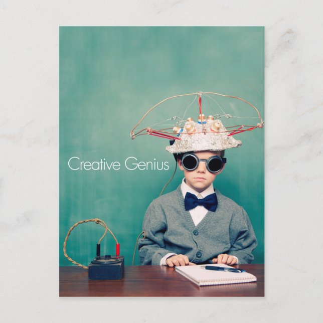 Creative Genius Designs Postcard (Front)