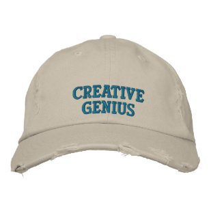 Creative Genius Embroidered Hat
