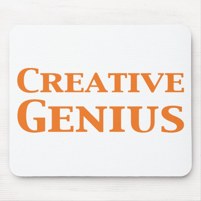 Creative Genius Gifts Mouse Pad (Front)