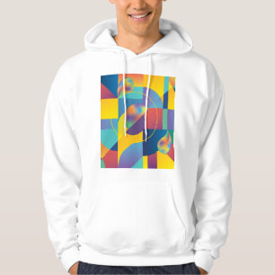 Creative Geometric: Abstract Vintage Cover. Hoodie