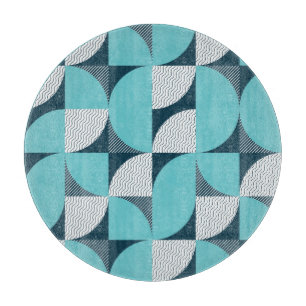Creative geometric shape pattern cutting board