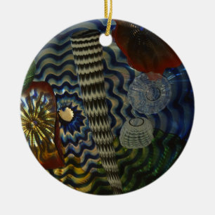 Creative Glass Blowing Ceramic Tree Decoration