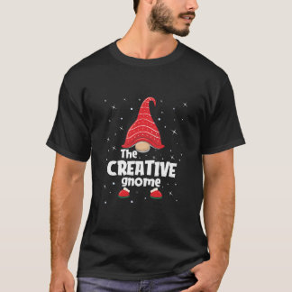 Creative Gnome Family Matching Christmas Funny Gif T-Shirt