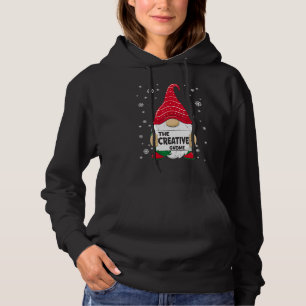 Creative Gnome Family Matching Christmas Pajama Hoodie