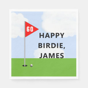 Creative Golf Party Napkin