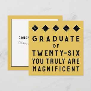 Creative Graduation Class of 2025 Card