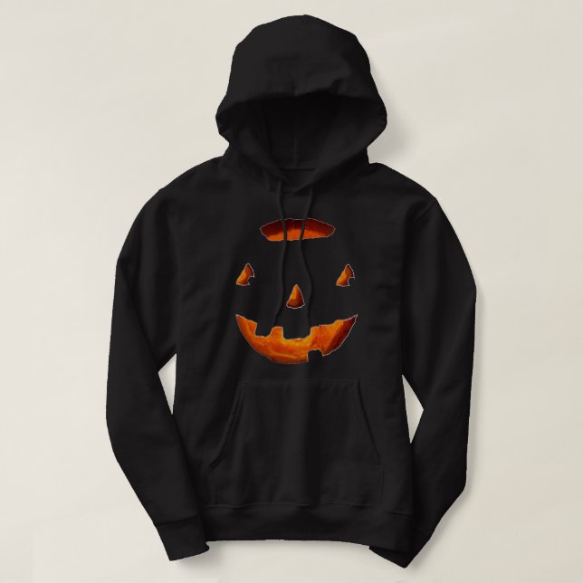 Creative Halloween Jack-o-lantern Hoodie (Design Front)
