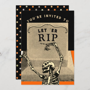 Creative Halloween Party Invitation