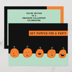 Creative Halloween Party Invitation