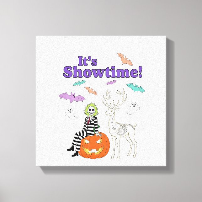 Creative Halloween Themed Canvas Print (Front)