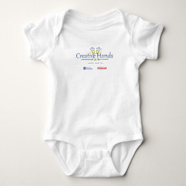 Creative Hands JA V-neck T-shirt (Front)
