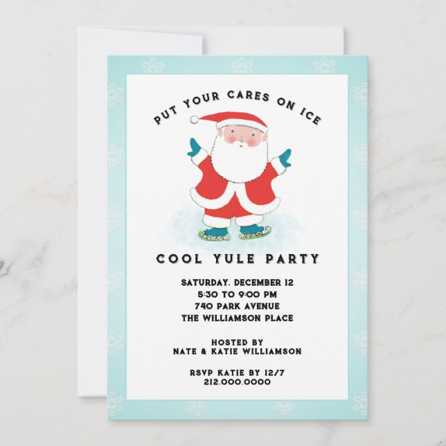 Creative Holiday Party Invitations (Front)