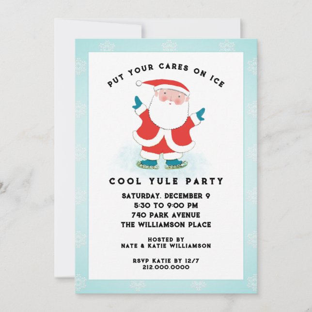 Creative Holiday Party Invitations (Front)