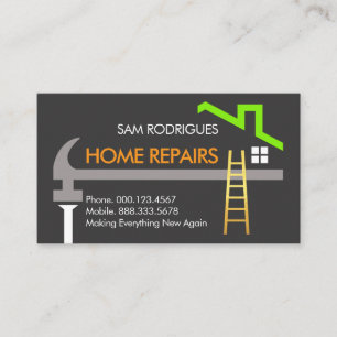 Creative Home Repairs Landscape Business Card